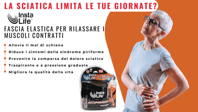 Insta Life: il tutore per sciatica che ti libera dal dolore