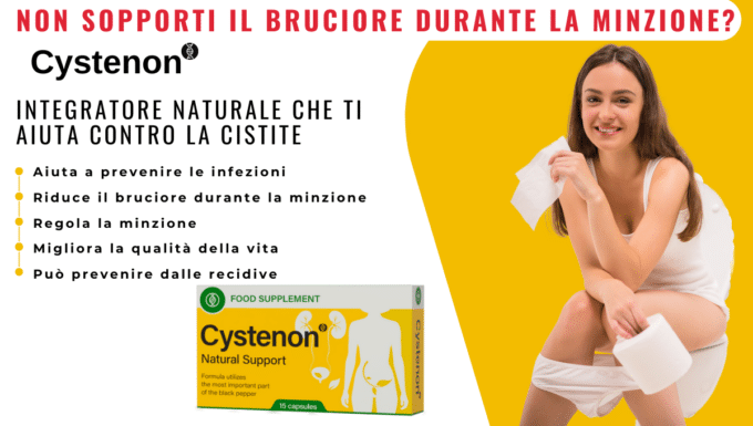Cystenon: il rimedio naturale per dire addio alle infezioni urinarie