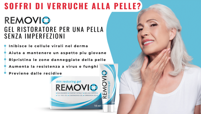 Removio: il gel che elimina verruche e papillomi in modo naturale e sicuro