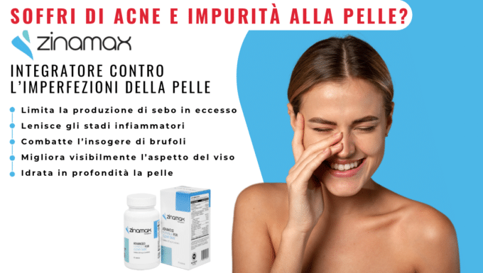 Zinamax: il tuo alleato contro l’acne!