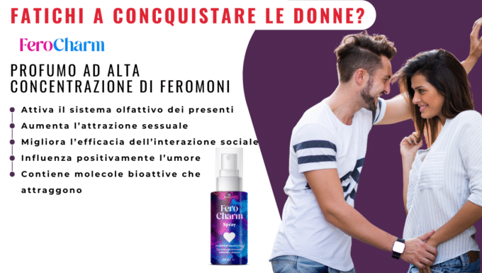 Fero Charm Spray, il profumo ai feromoni che promette di diventare irresistibile, ma sarà vero?