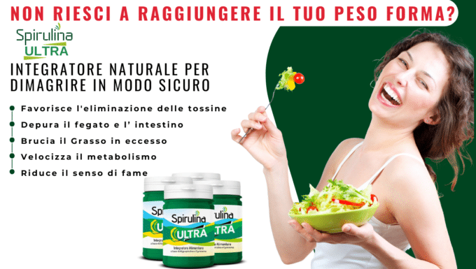 Spirulina Ultra, l’integratore che promette di farti perdere peso grazie al Potere dell’Alga: sarà l’ennesima bufala?